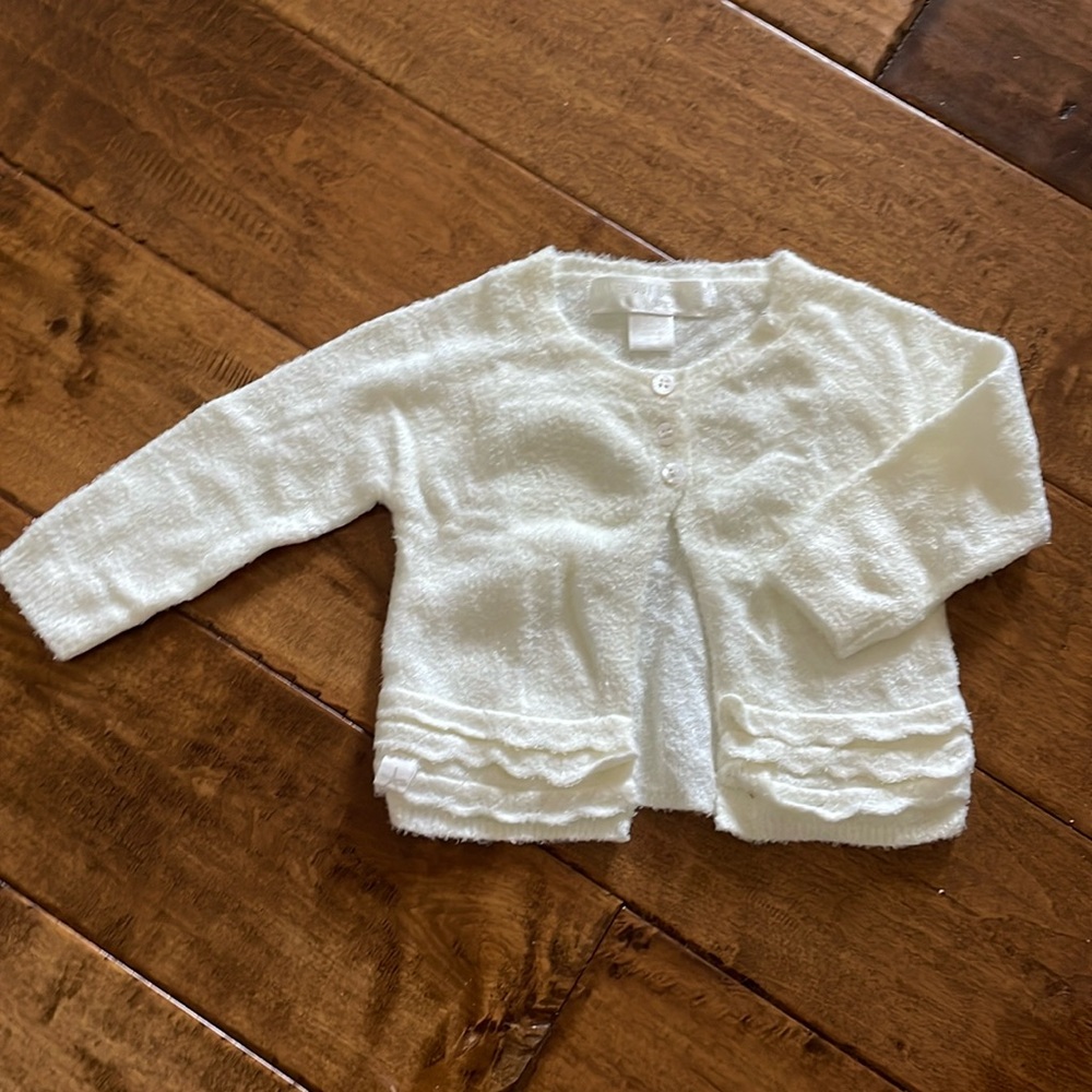 Barefoot dreams inf girl cardi and pant set